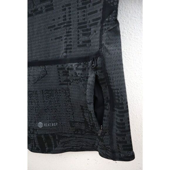 Adidas HF9020 Women Sz M Black Parley Full Zip Short Sleeve Cycling Jersey - Picture 7 of 9